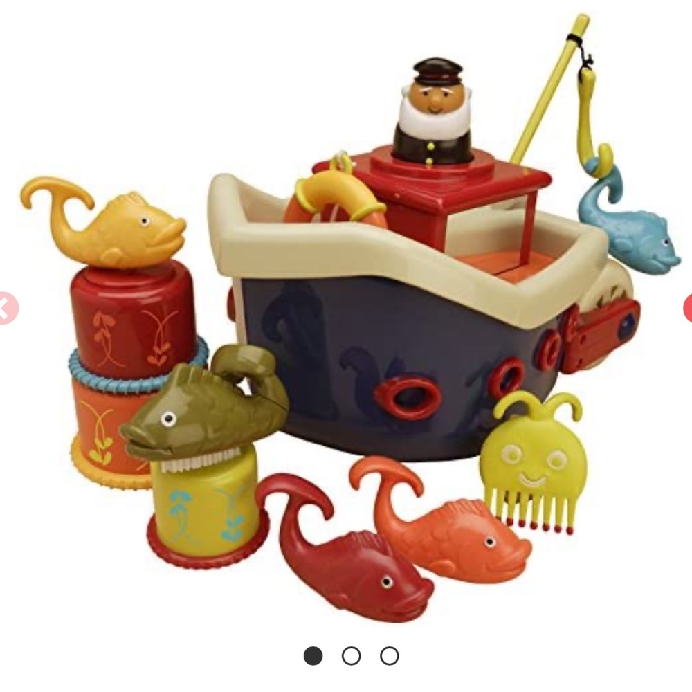 B by battat bath toy boat